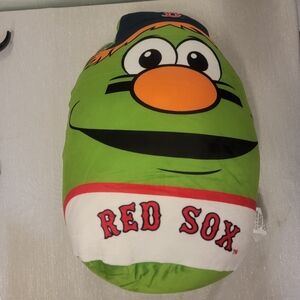Red Sox Green Mascot Wally Pillow 2 ft